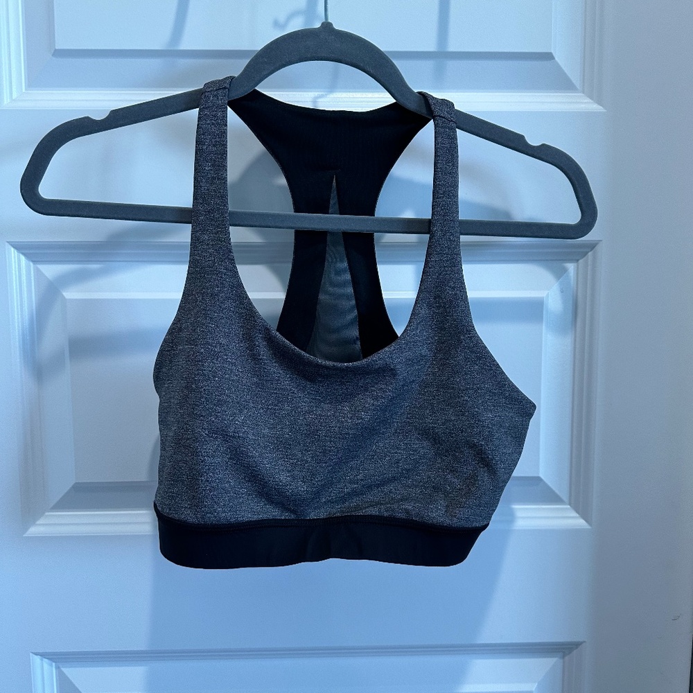 Lululemon sports bra 10 charcoal